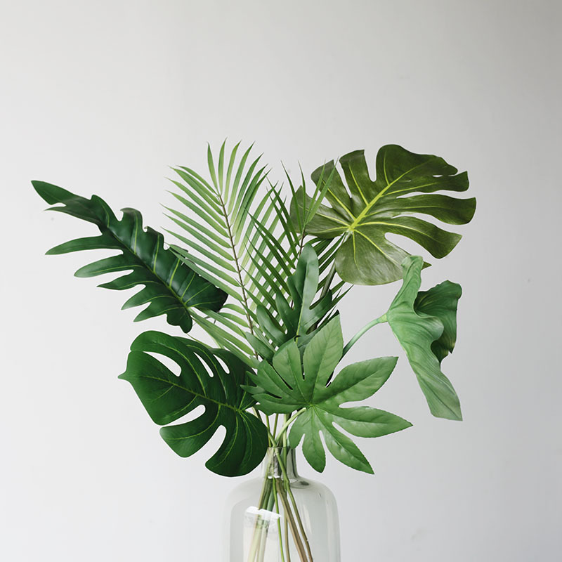 Monstera Adansonii - 59cm folha de tartaruga planta artificial