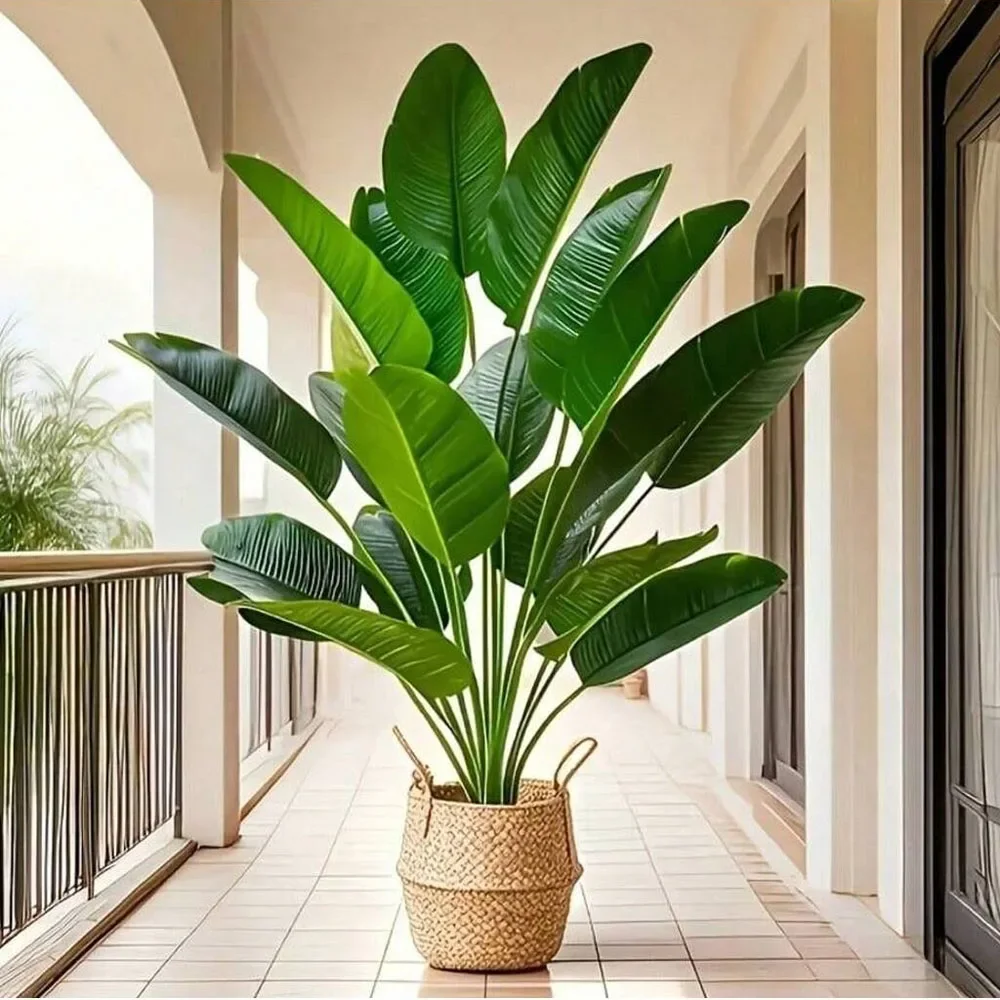 Monstera Adansonii - 1pc 18 folhas plantas artificiais grande