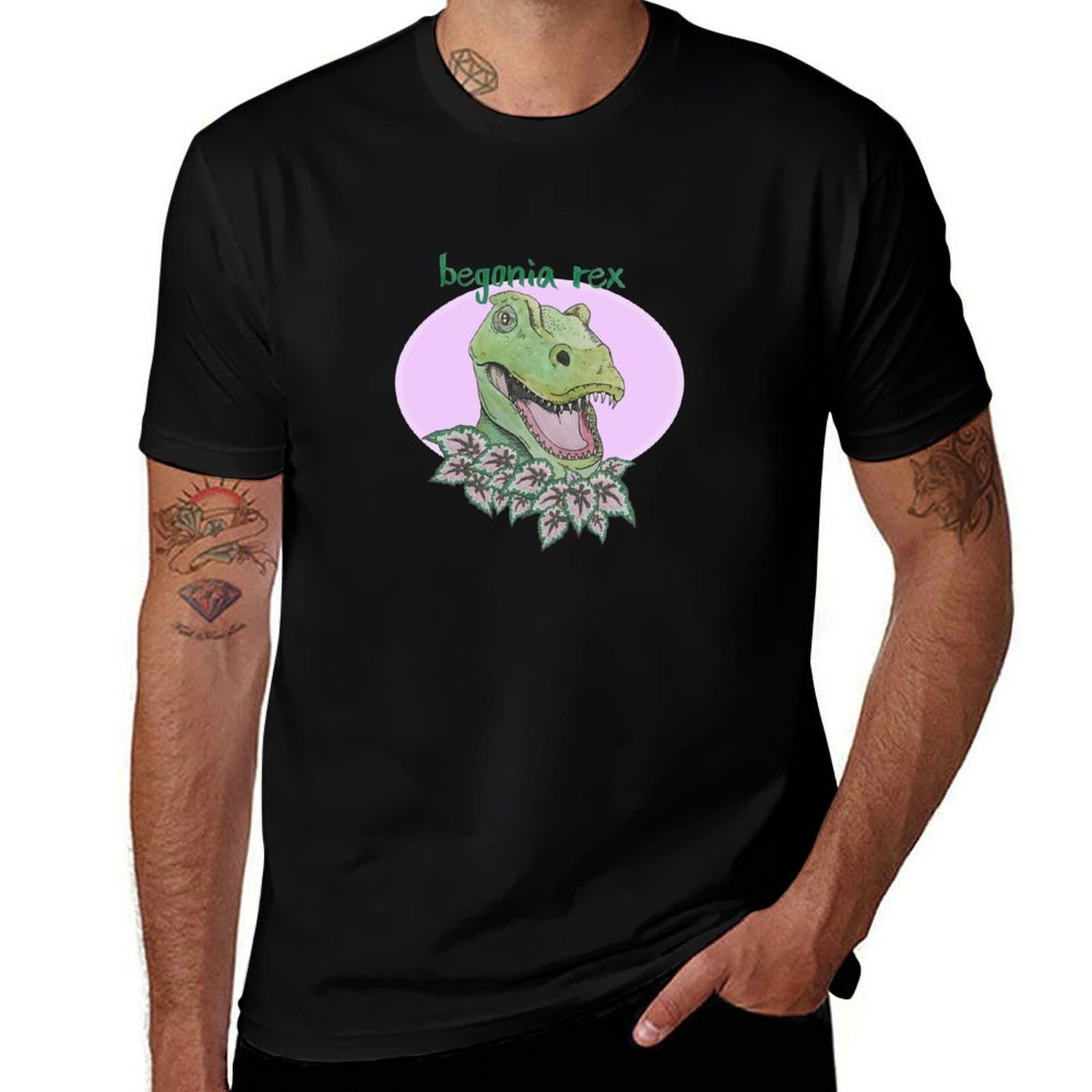 Begonia Rex - Camiseta T rex begonia (rosa) Camiseta