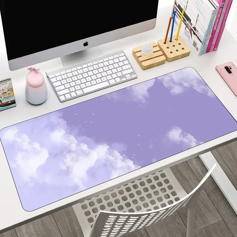 Mouse Pad Gamer Nuvem Roxa Fof - Tradescantia Purple avaliação e preço
