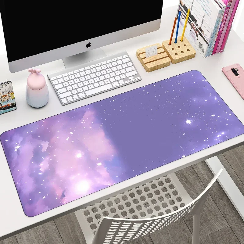 Mouse Pad Gamer Nuvem Roxa Fof - Tradescantia Purple avaliação e preço